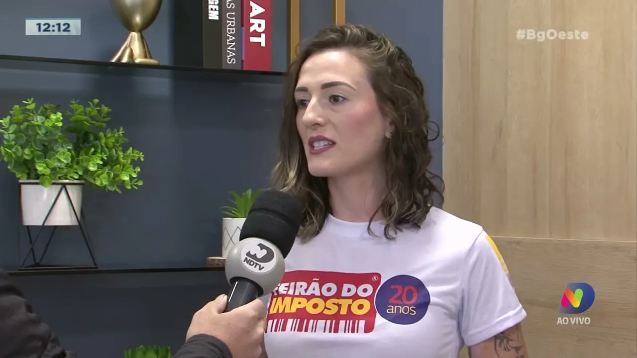 Feirão do imposto vai conscientizar sobre a carga tributária em Chapecó