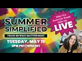 Summer Simplified Seasonal Plan With Me Freebie