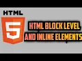 Html Block Level Elements And Inline Elements Html in Tamil Html Tutorial Sivas Infotech