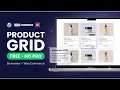How to Add a Product Grid in WooCommerce with Elementor FREE No Pro Needed