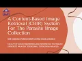 SRD2021 A Content - Based Image Retrieval CBIR System For The Parasite Image Collection