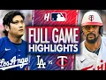Los Angeles Dodgers vs Minnesota Twins - FULL GAME HIGHLIGHTS June 24 2026 MLB Season