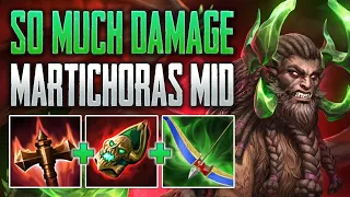 THE STRONGEST HUNTER Martichoras Mid Gameplay SMITE Ranked Conquest