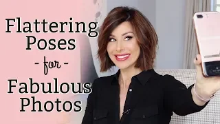 BEST POSES FOR FLATTERING PICTURES HOW TO LOOK BETTER in SELFIES or PHOTOS Dominique Sachse