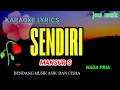 Download Lagu SENDIRI || MANSUR S || KARAOKE DANGDUT || NADA PRIA @Jonsmusic