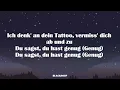 Mark Forster - Genug (Lyrics)