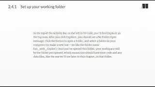 Chapter 2 Working with Python in Visual Studio Code