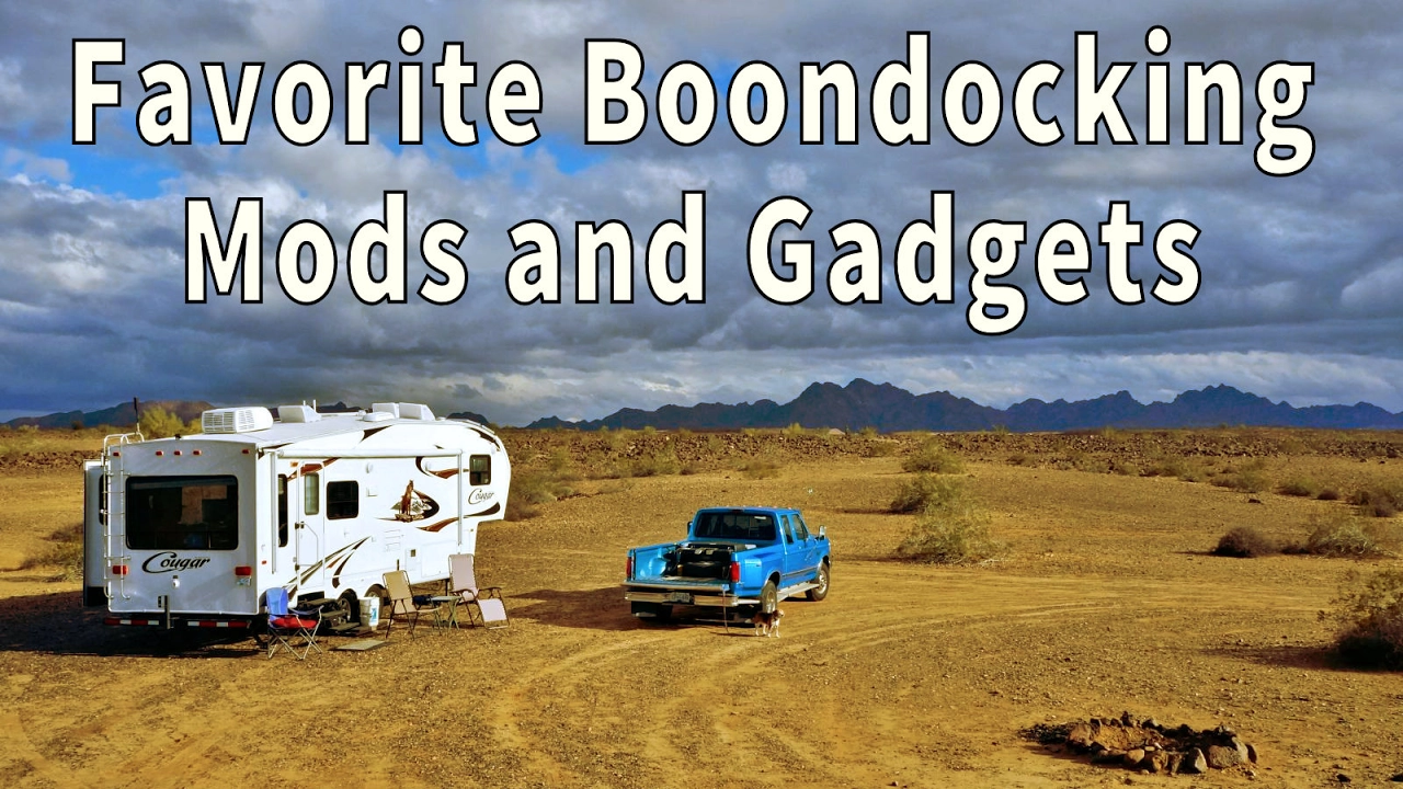 Love Your RV! Boondocking Mods and Gadgets