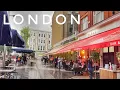 Download Lagu Rainy London Walk | Central London Summer Rain Walk | Walking London Belgravia \u0026 Kensington [4K HDR]
