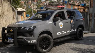 1º BAEP ENTRA NA COMUNIDADE E É RECEBIDO A TIROS! CONFRONTO INTENSO | GTA 5 POLICIAL