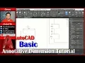 AutoCAD How To Use Annotative Dimension Tutorial For Beginner