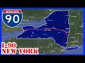 Interstate 90 in New York What It s Like to Drive On