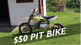 50 Craigslist 125CC Pit Bike - Can We FIX It