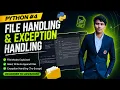 Python File Handling Exception Handling Mini Project