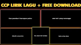 Download Mentahan Ccp lirik lagu | lagu yang kalian cari | free download MP3