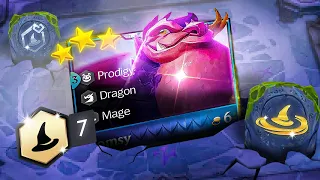 3 STAR NOMSY AP CRIT DRAGON CARRY 7 MAGE DOUBLE CASTS!! | Teamfight Tactics Patch 12.18
