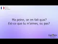 Slimane - Mon Amour Lyrics France