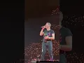 Chris Martin getting emotional at the_cosplay•Atlanta_crowd singing Fix You
