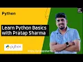 Python for Beginners 2024 Full Course Programming Tutorial Pratap Sharma