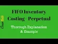 FIFO First-In-First-Out Method - PERPETUAL Example
