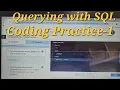Coding Practice-1 Querying with SQL NXTWAVE SQL CCBP