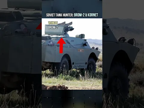 Soviet Tank Hunter: BRDM-2 & Kornet #military #army #technology