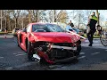 Lagu Peperdure Audi R8 gescrasht bij Hendrik-Ido-Ambacht