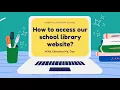 How to access our school library website through Clever Ms Dee - The Library Lady