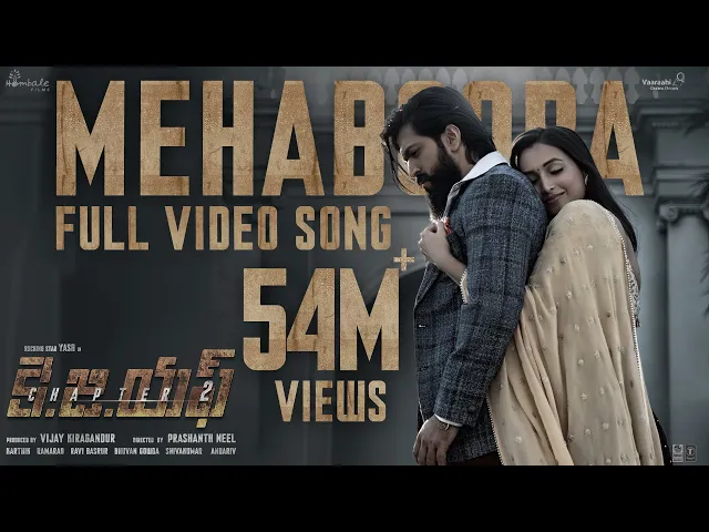 Download MP3 Mehabooba Video Song (Telugu) | KGF Chapter 2 | RockingStar Yash | Prashanth Neel | Ravi Basrur