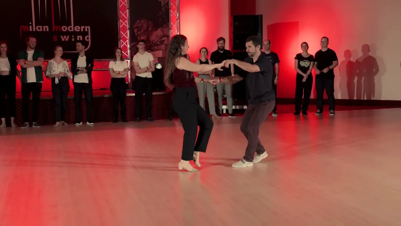 Sergey Sirotkin & Angelique Boully - 1st place Strictly Intermediate - Milan Modern Swing 2023