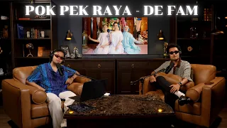 dksk reaction to pok pek raya de fam official music video 
