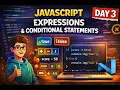 JavaScript Expressions Operators Conditional Statements if-else