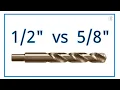 Which Drill Bit is Bigger Inch vs Inch