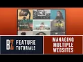 Managing Multiple Websites Under One Login