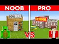 Download Lagu MIKEY vs JJ: NOOB vs PRO: SCHOOL HOUSE Build Challenge in Minecraft