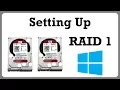 How to Set Up RAID 1 Between 2 SATA Drives in Windows Disk Management