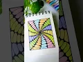 Easy zentangle pattern tutorial
