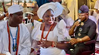 yinka ayefele perform for ooni of ife u0026 his beautiful queen as he s set to celebrate 10th year avsry
