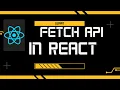Learn Fetch API in React Beginner-Friendly Tutorial