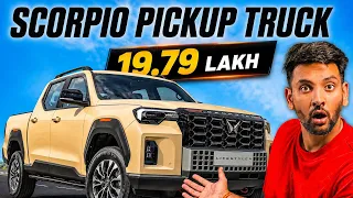 Mahindra Scorpio Lifestyler Pickup UNVEILED! 😱 ₹19.79 Lakh Mein!