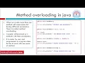 60 Method Overloading In Java