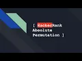 Absolute Permutation HackerRank Problem Java Code Walk-through Master Your Coding Skills