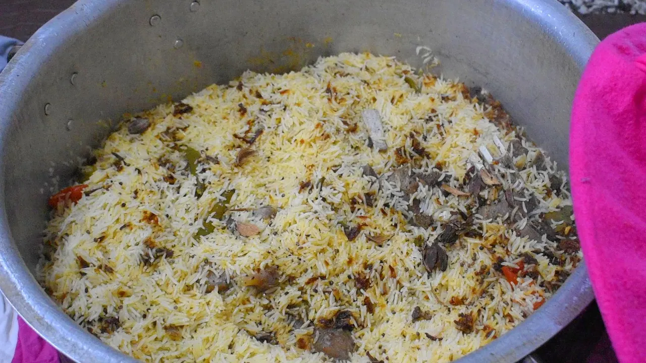 Degi Style MUTTON PULAO 10 Kg l Fragrant Degi Mutton Pulao Recipe   Aromatic Rice with Tender Mutton