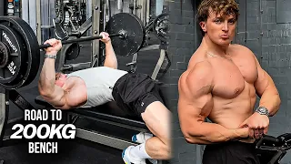 Road to 200KG | Raw Bench & Upper Body