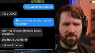 Destiny Reacts To Insane Text Thread On Reddit Mr Masterson Crashing Out On Co Host