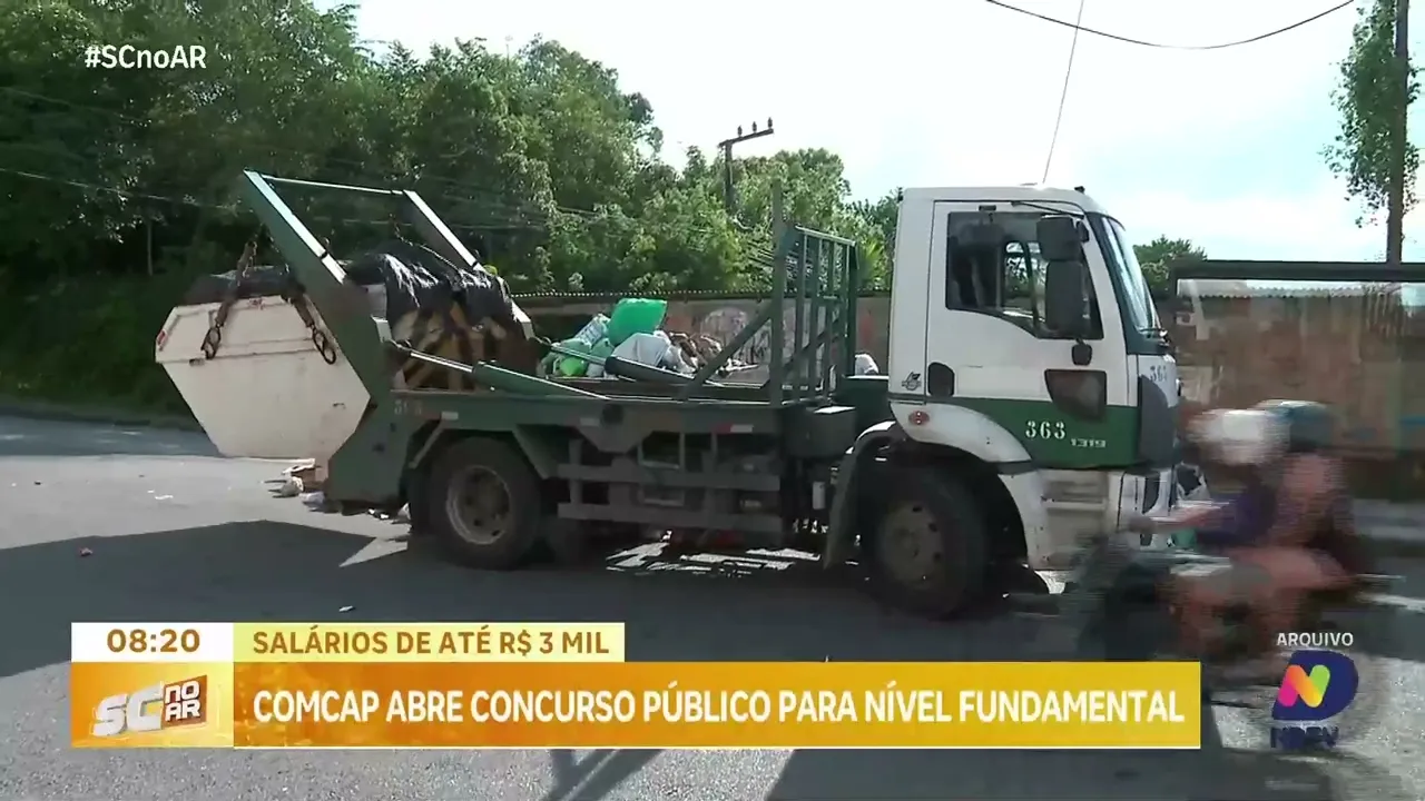 Comcap abre concurso público com 200 vagas para nível fundamental em Florianópolis