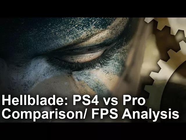[4K] Hellblade: PS4 vs PS4 Pro Graphics Comparison + Frame-Rate Test