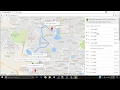 Google maps ASP NET C - display near by locations and directions