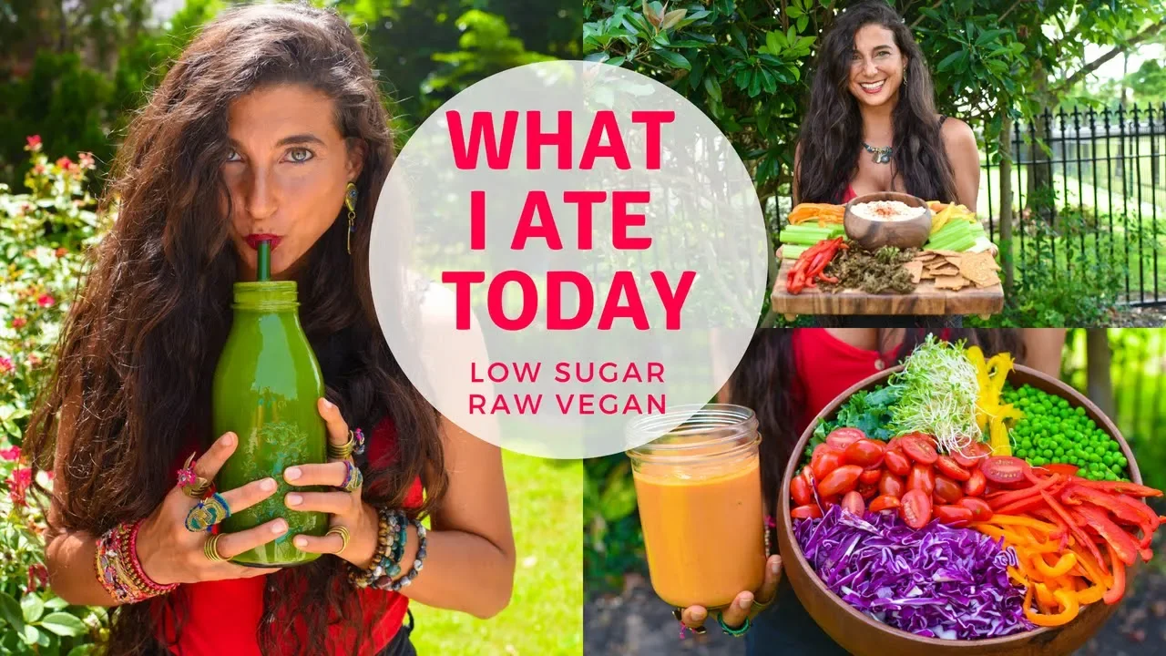 WHAT I ATE TODAY   Raw Vegan Low Sugar Meals & Recipes...Keto Diet?!