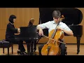 Derek Louie, cello. Schumann Cello Concerto in A minor, Op.129